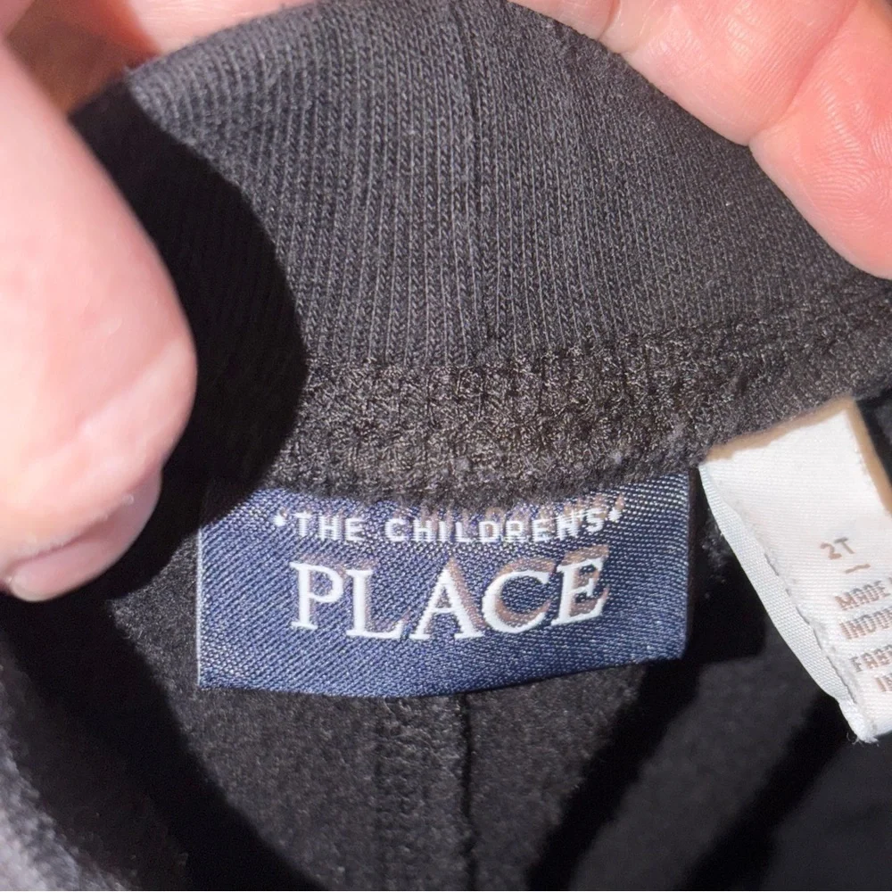 The Children’s Place Black Fleece Jogger Sweatpants – Toddler 2T